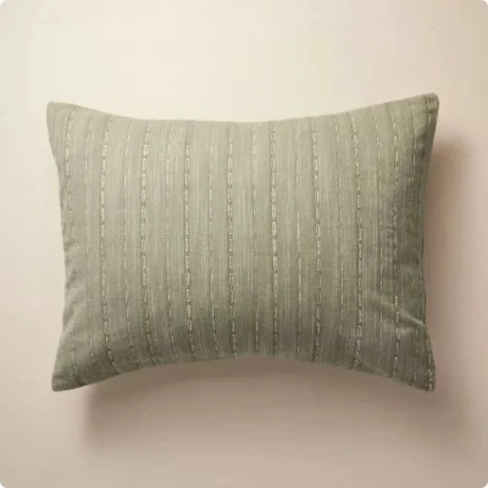 Hearth Hand Magnolia QUEEN Duvet Cover + Pillow Shams Set Sage Green Comforter